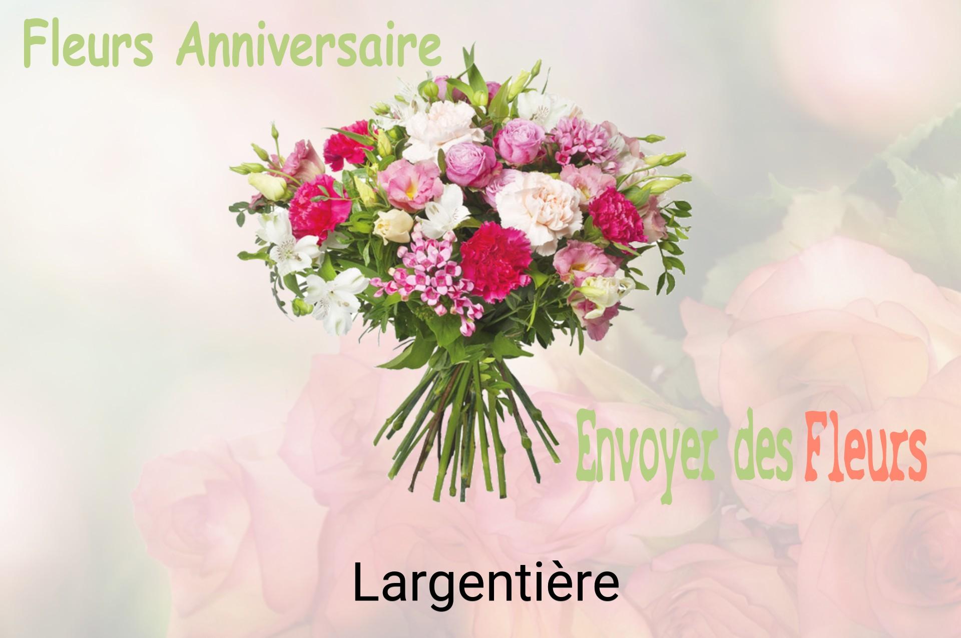 Bouquet de fleurs d’anniversaire livré à Largentière